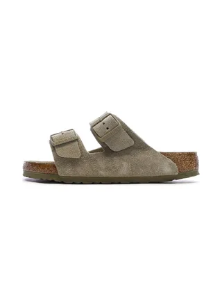 Sandales Vertes Olive Mixte Birkenstock Arizona 1