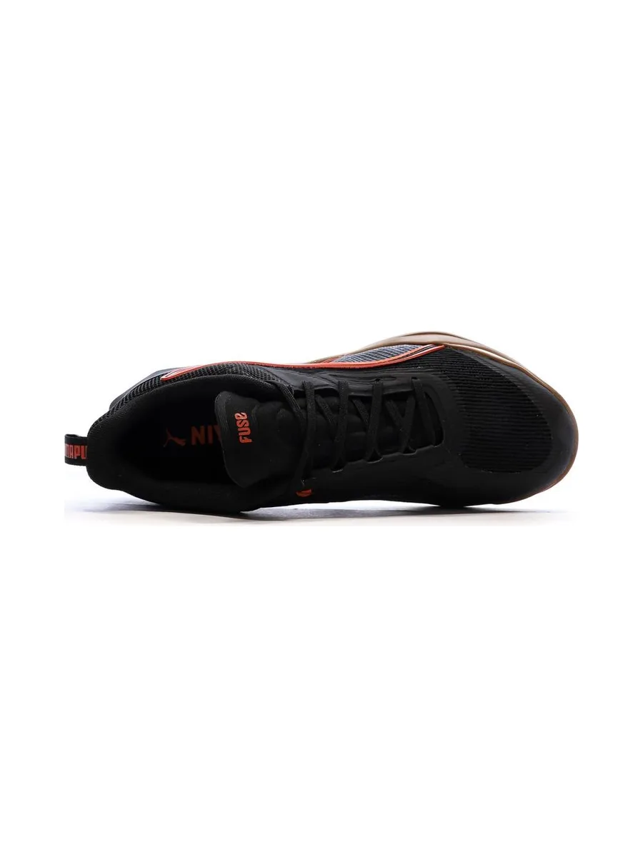 Baskets Noir/Rouge Homme Puma Fuse 3.0 4
