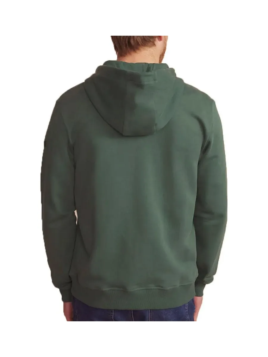 Sweat Zippé Vert Homme TBS JULINZIP 3