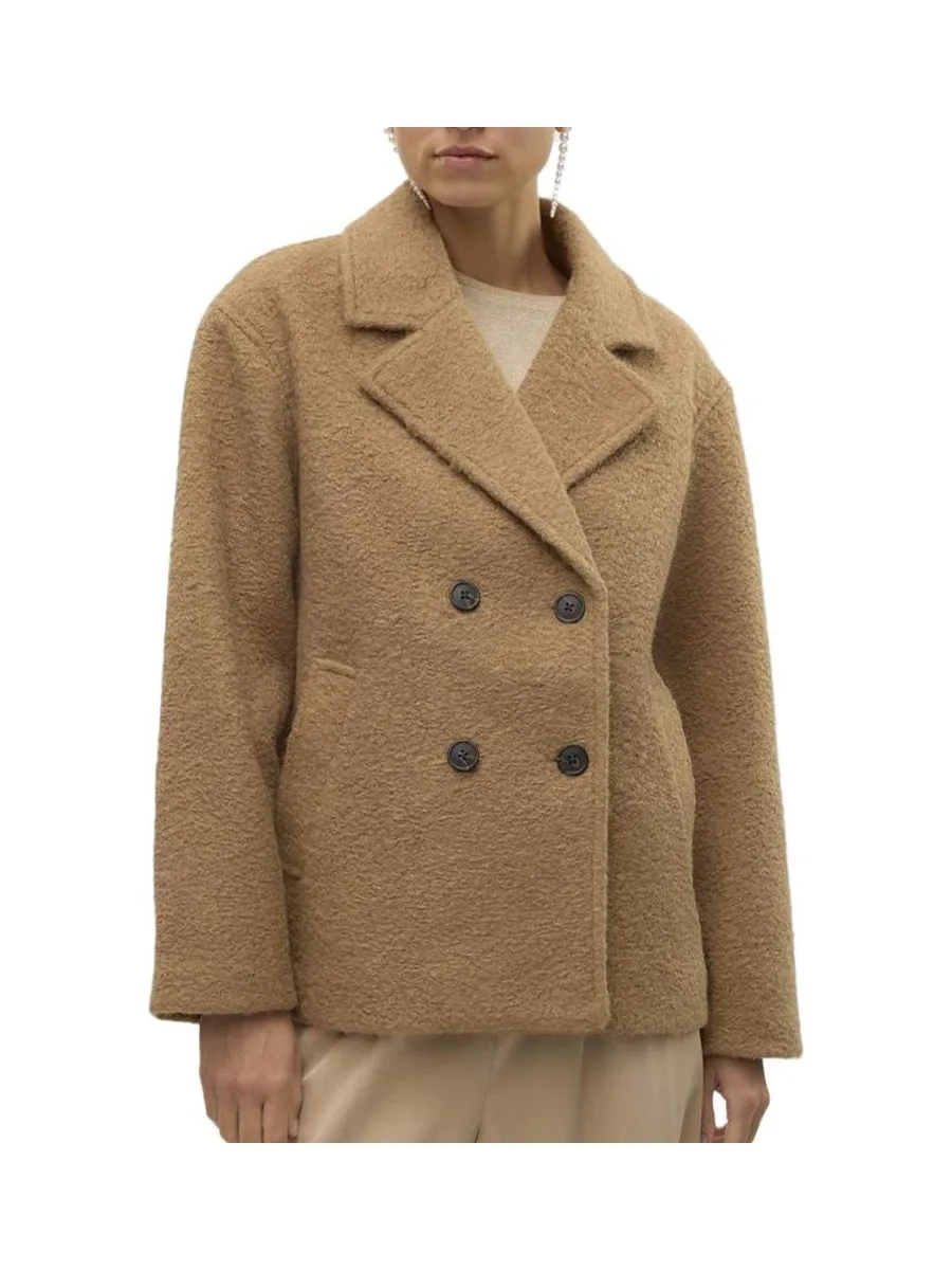 Manteau Marron Femme Vero Moda Elite bella 2