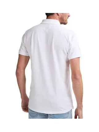 Polo Blanc Homme Petrol Industries 0000 2