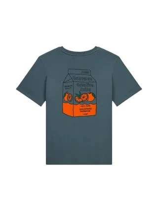 T-Shirt Bleu Homme Converse Summer 2
