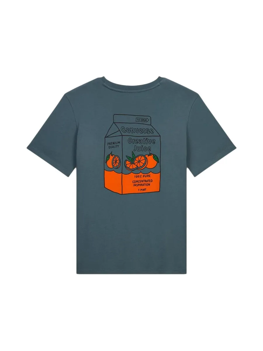 T-Shirt Bleu Homme Converse Summer 3
