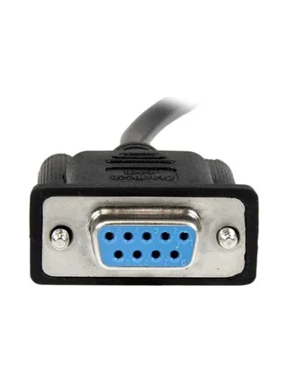 StarTech.com SCNM9FF1MBK serial cable 3