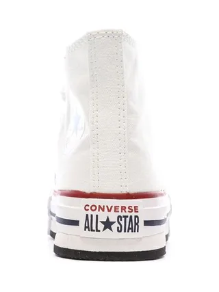 Baskets Blanches Enfant Converse All Star Eva Lift Canvas Platform 3