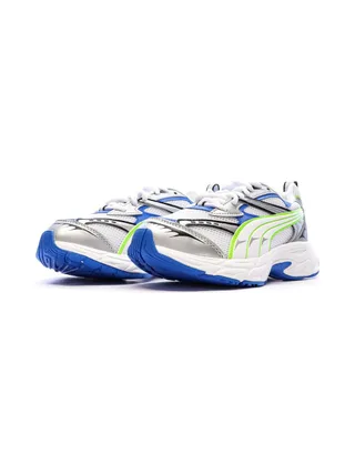 Baskets Blanches/Bleu Garçon Puma Morphic 6