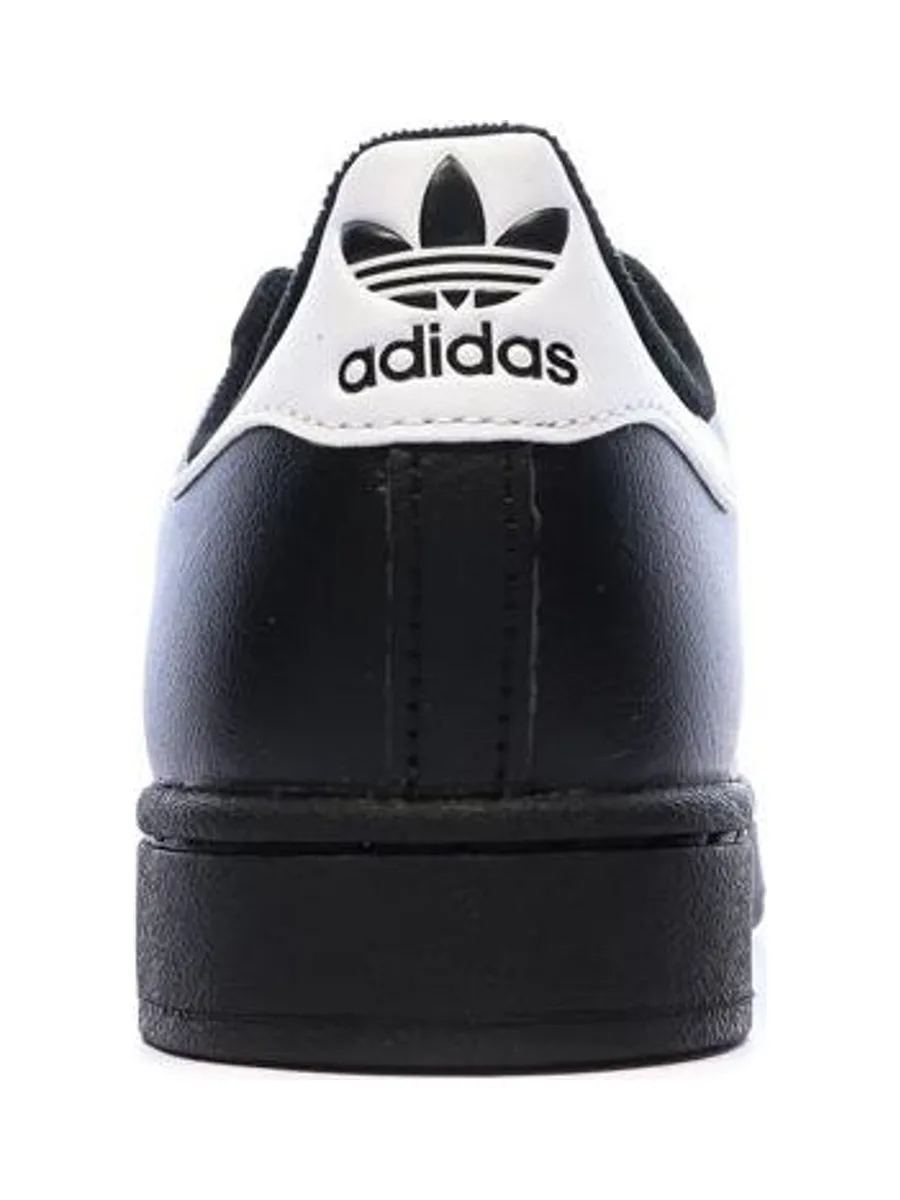 Baskets Noires Garçon/Fille Adidas Superstar 3