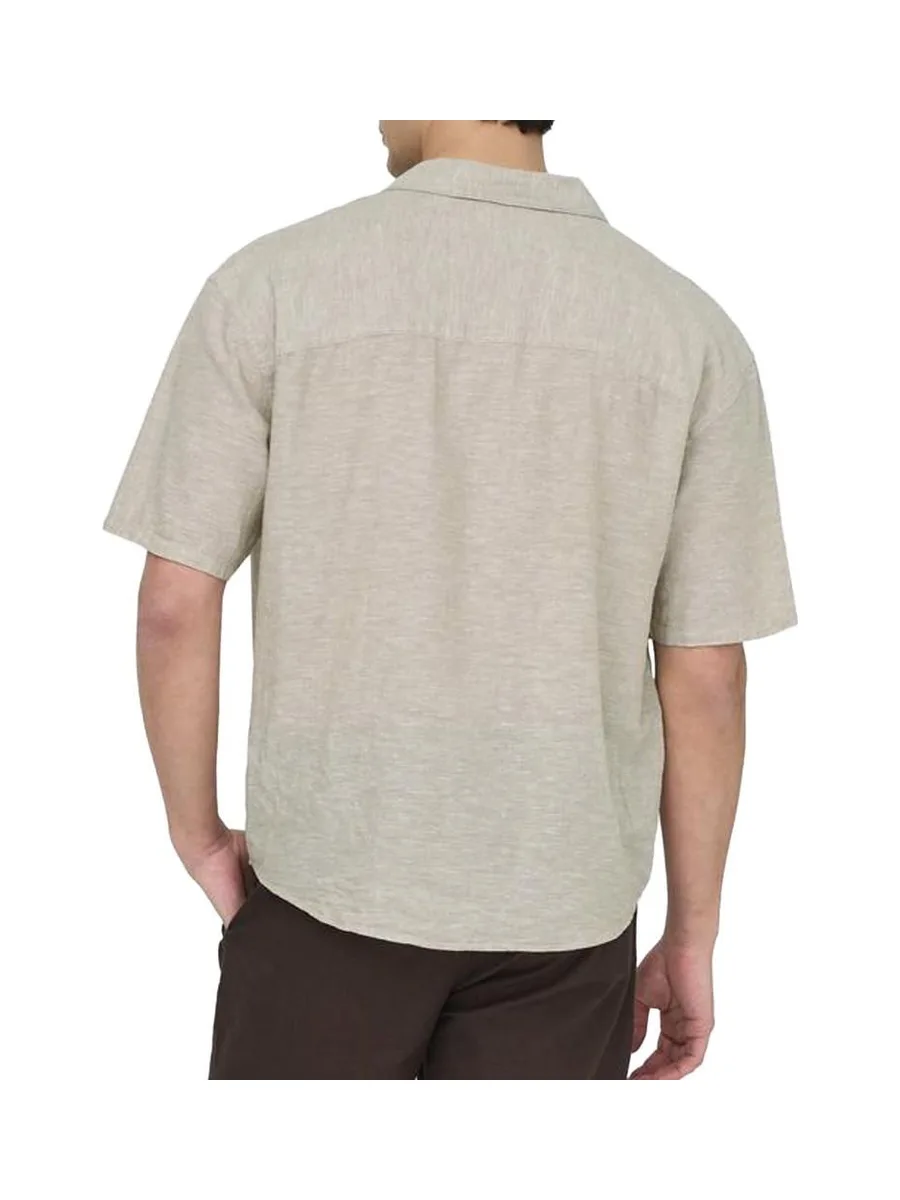 Chemise Grise Clair Homme Only & Sons Onscaiden 3