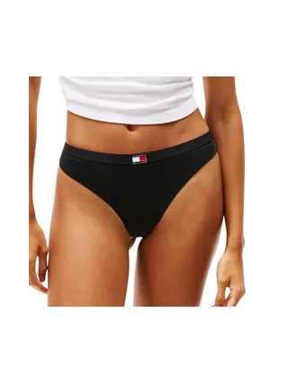 x5 Strings Noirs Femme Tommy Hilfiger Thong 2