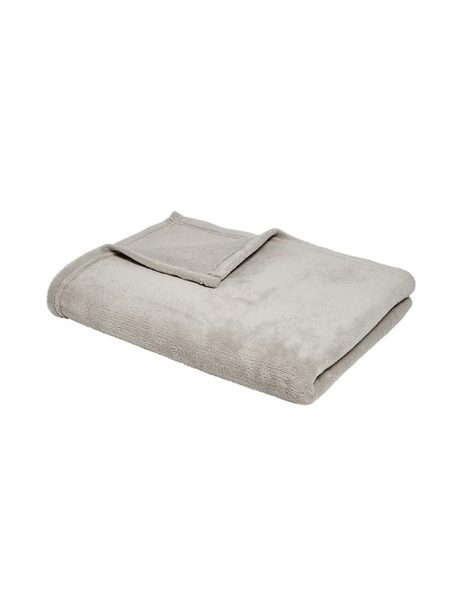 Plaid Gris Today Plaid Xl Moelleux 150x200 2
