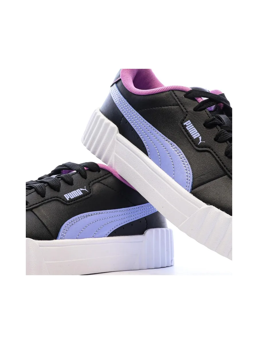 Baskets Noires/Mauve Fille Puma Carina 3.0 Jelly 8