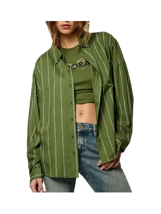 Chemise Kaki Femme Kaporal Verso 1