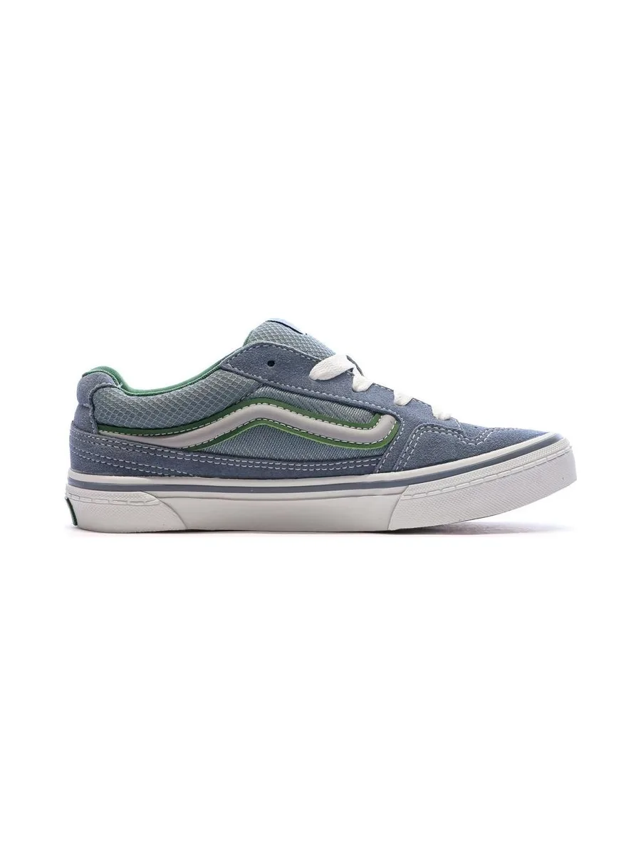 Baskets Bleu Mixte Junior Vans Caldrone 4