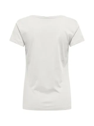T-Shirt Blanc Femme JDY Paris 2