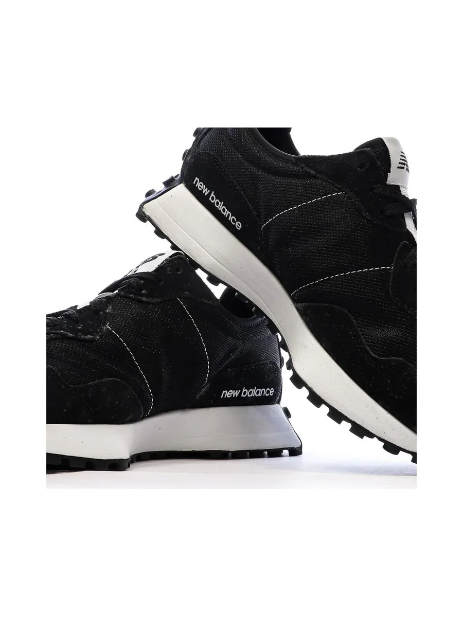 327 Baskets Noires/Blanches Mixte New Balance 8