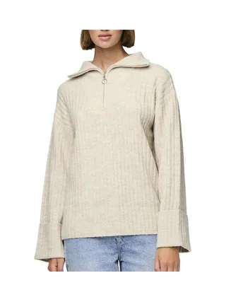 Pull Beige Femme Pieces Chasy 1