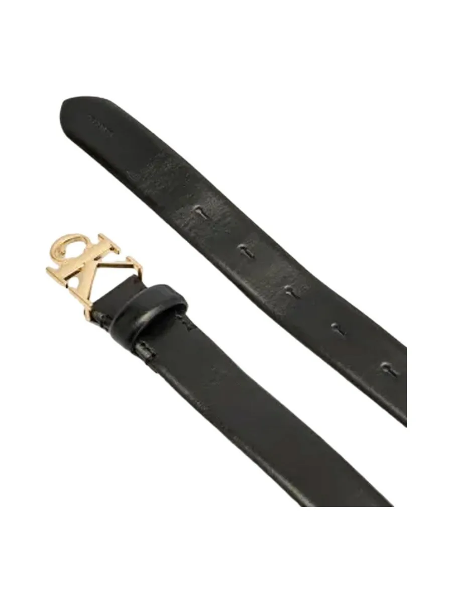 Ceinture Noire Femme Calvin Klein Jeans Buckle 3