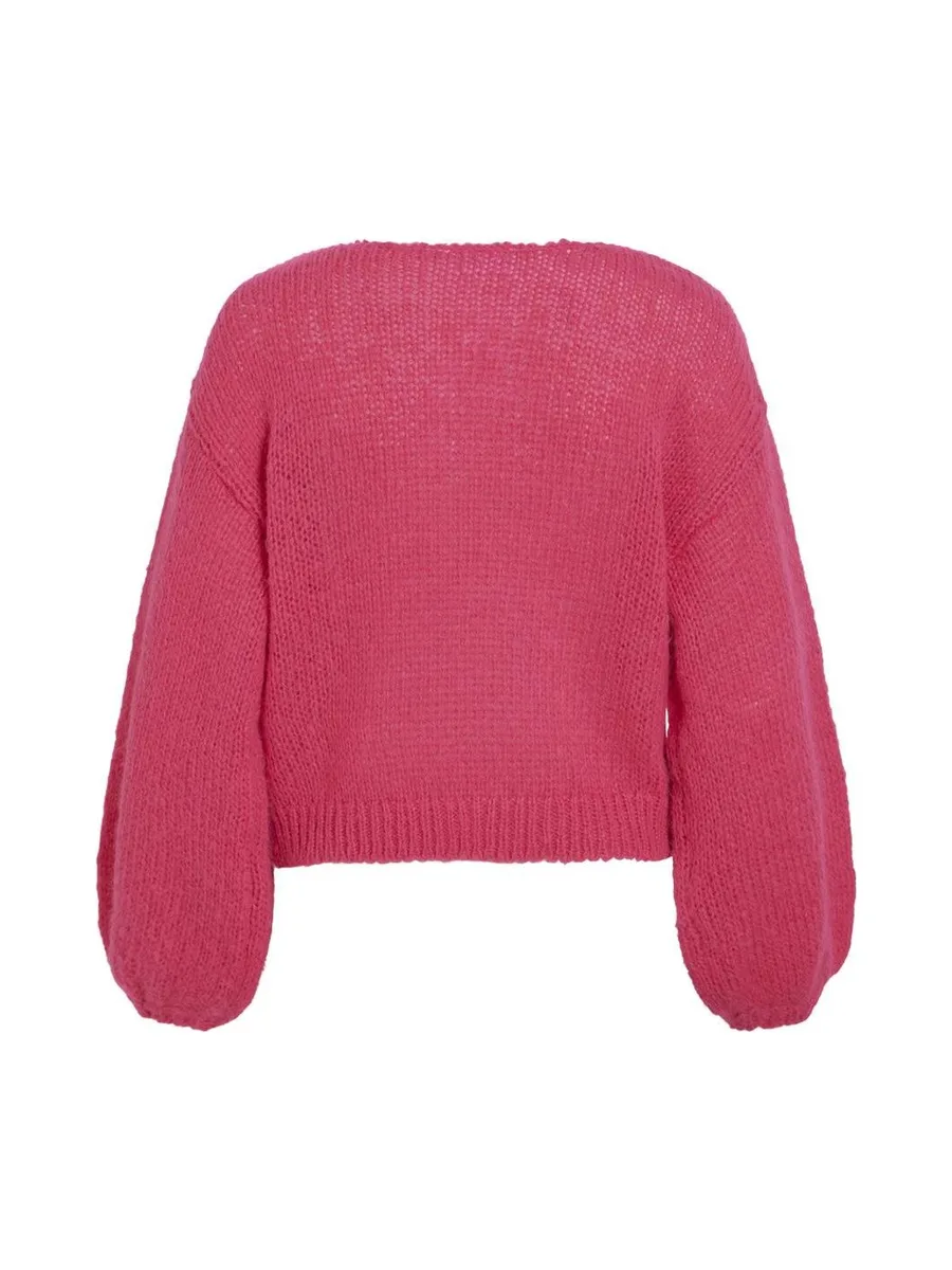 Pull Rose Femme Vila Choca 3