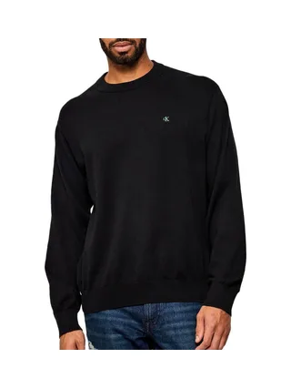 Sweat Noir Homme Calvin Klein Jeans Easy 1