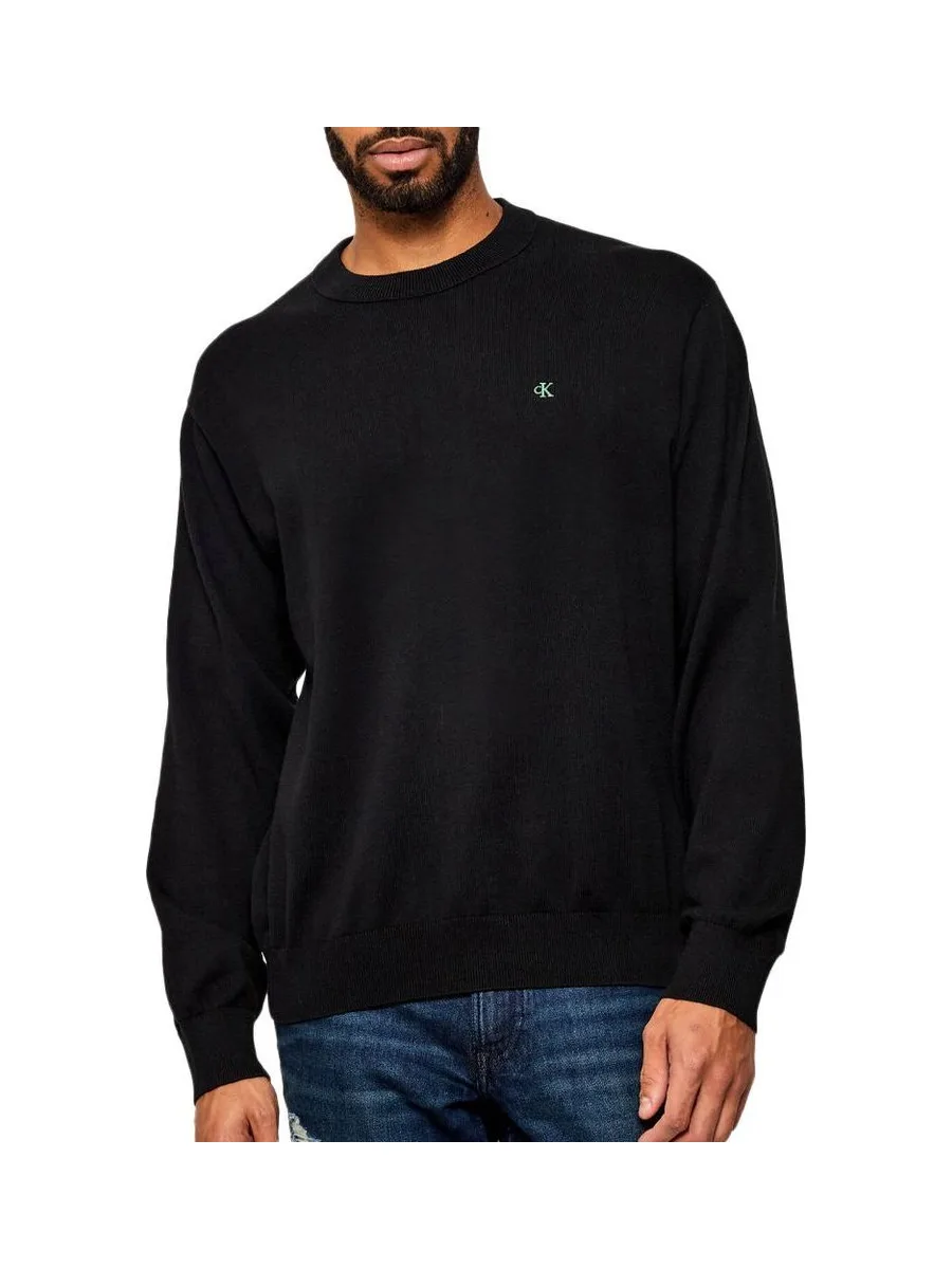 Sweat Noir Homme Calvin Klein Jeans Easy 2