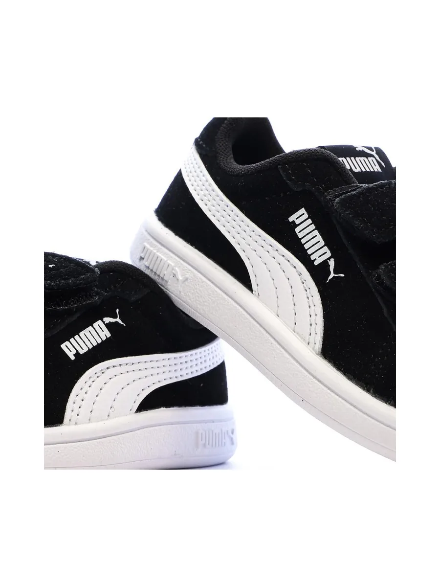 Baskets Noires/Blanches Garçon Puma Smash 3.0 8
