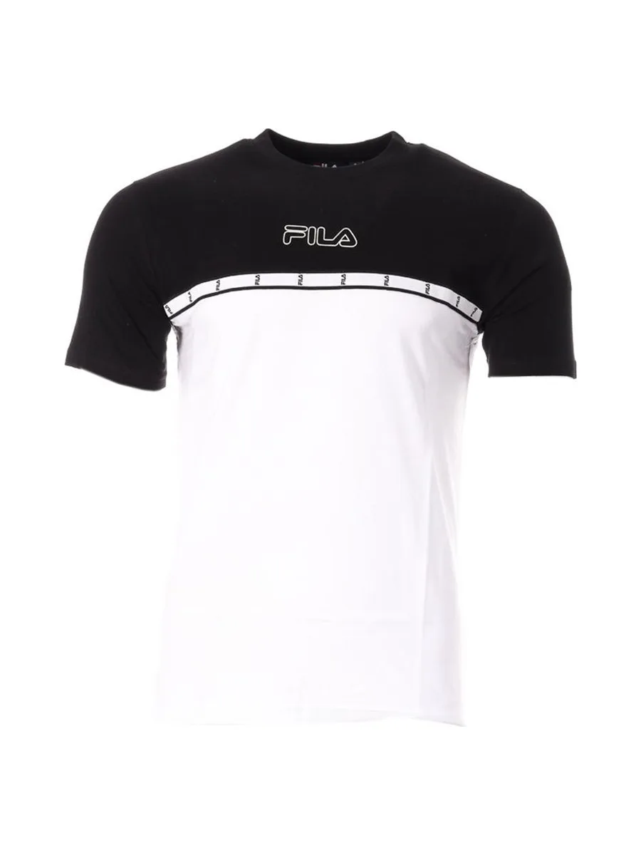 T-shirt Noir/Blanc Homme Fila Tape 1