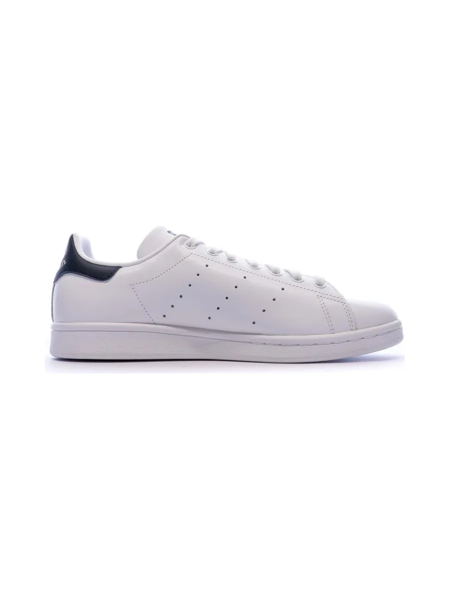 Baskets Stan Smith Blanches/Marines Homme Adidas M20325 3