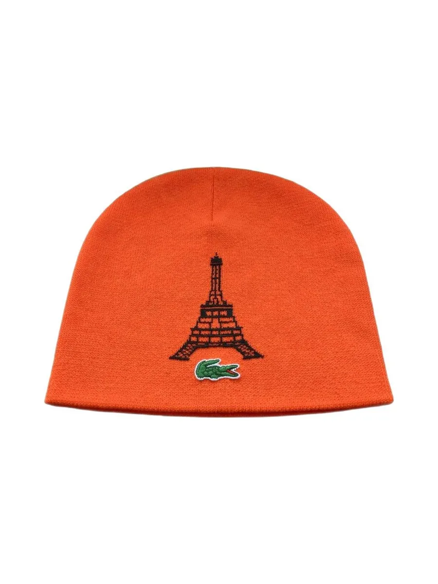Bonnet Orange Homme Lacoste RB8726 2