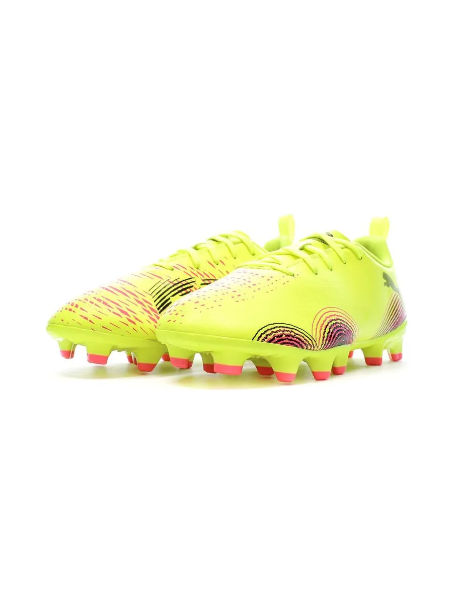 Baskets Jaune Garçon Puma Future 8 Play Fg/ag Jr 7
