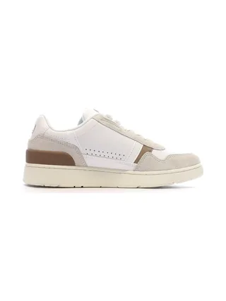 Baskets Blanches/Marron Femme Lacoste 43SFA0009 2
