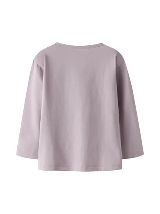 T-Shirt Manches Longues Mauve Fille Name it Fobba 2