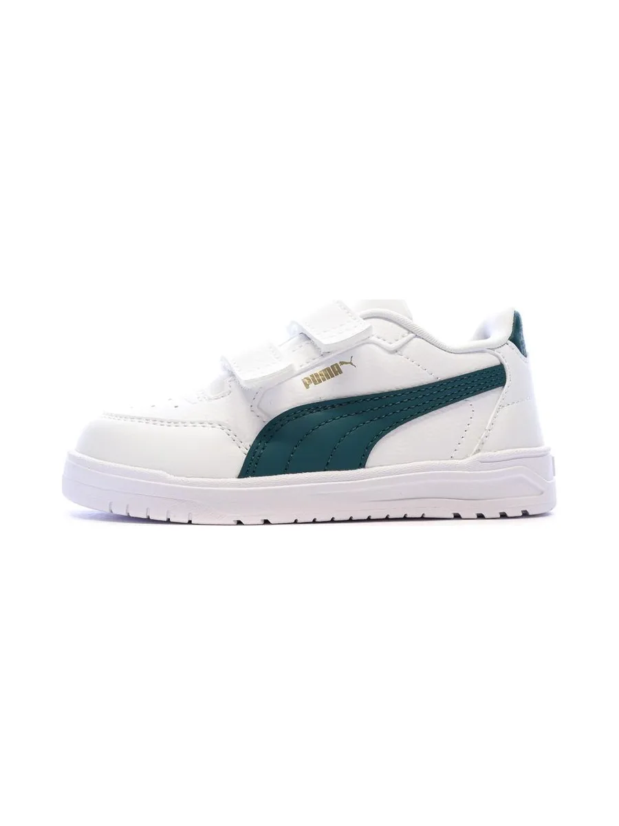 Baskets Blanches/Vertes Garçon Puma Shuffle Downtown 2