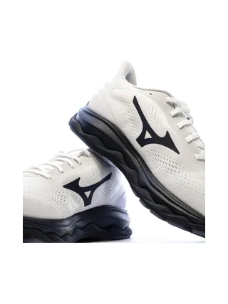 Chaussures de Running Blanc/Noir Homme Mizuno Wave Serene 2 7