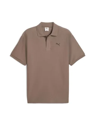 Polo Marron Homme Puma Premium 1