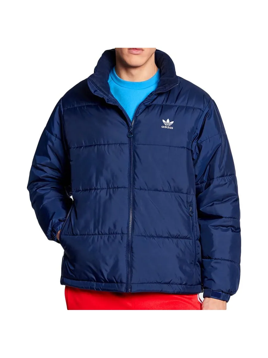 Doudoune Bleu Homme Adidas Matelassée 2