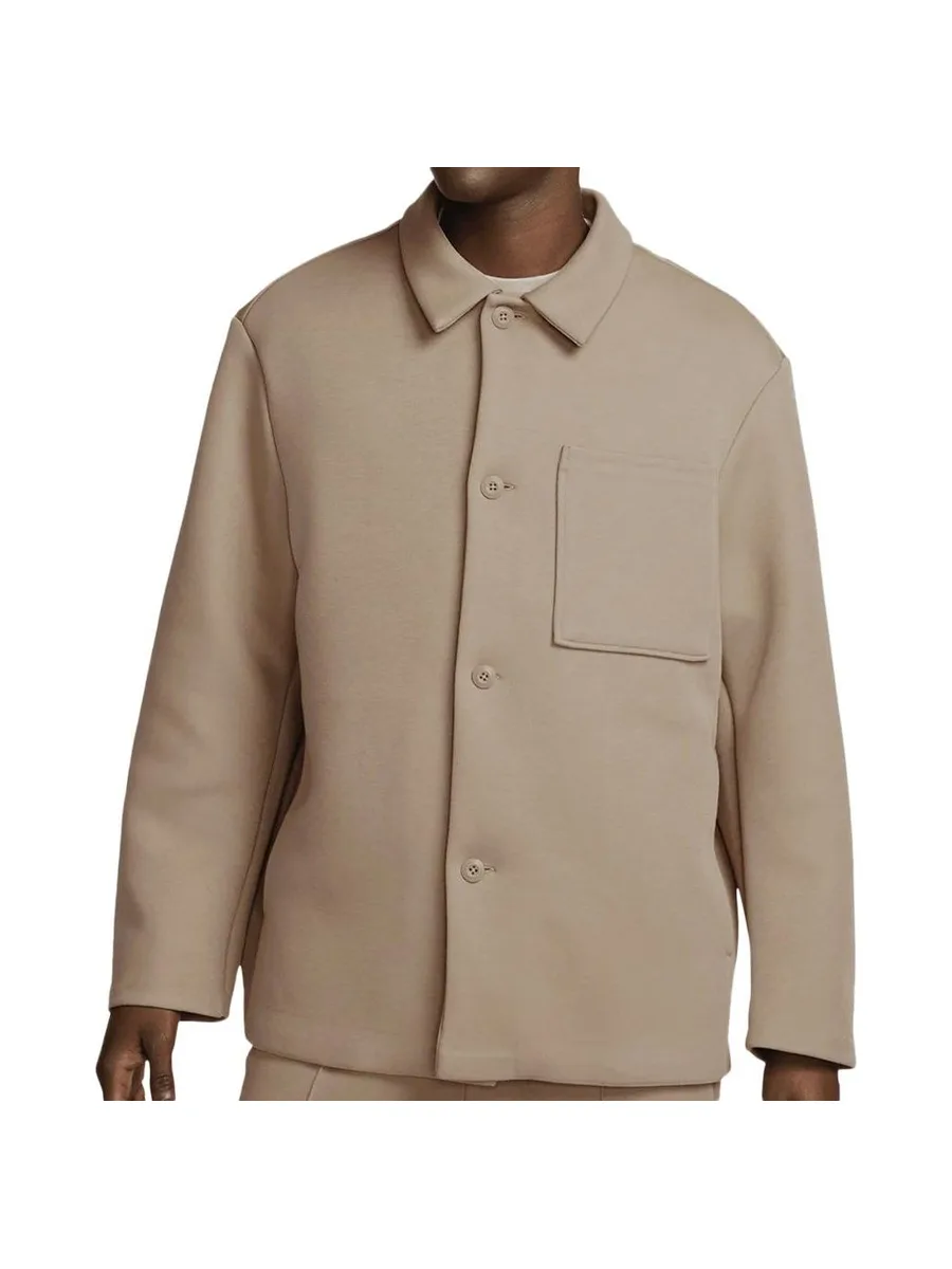 Veste Beige Homme Nike Reimagine Shacket 1