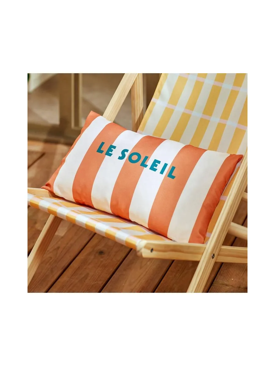 Coussin d'extérieur rectangulaire Terracotta Atmosphera L'été 4