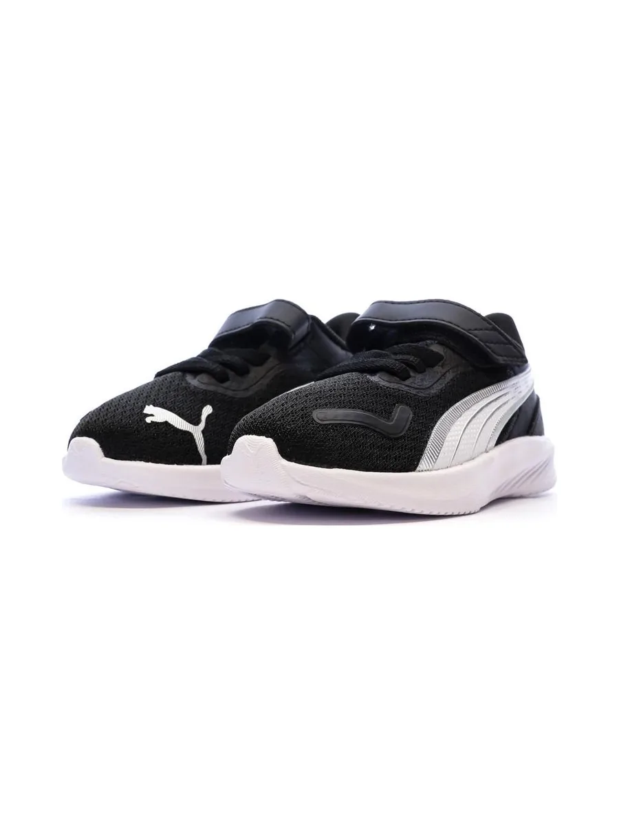 Baskets Noires/Blanches Garçon Puma Pounce 7