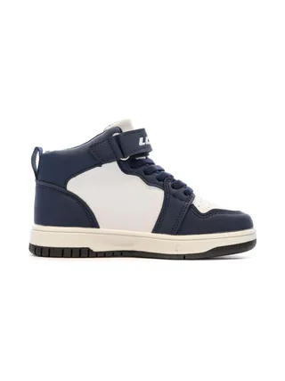 Baskets Blanche/Marine Garçon Lotto Ravenne 2