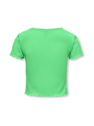 T-shirt Vert Fille Only Kids Ognella 2