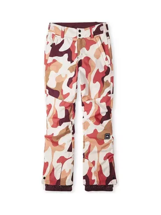 Pantalon de Ski Imprimé Blanc/Rouge Fille O'Neill Star Printed 3