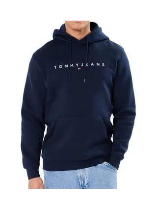 Sweat Marine Homme Tommy Hilfiger Washed DM0DM20746 1
