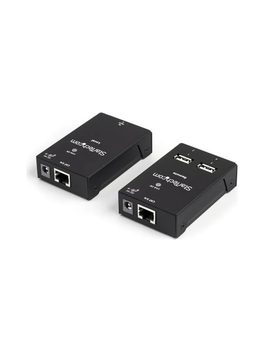 4 Port USB 2.0-Over-Cat5-or-6 Extender 2