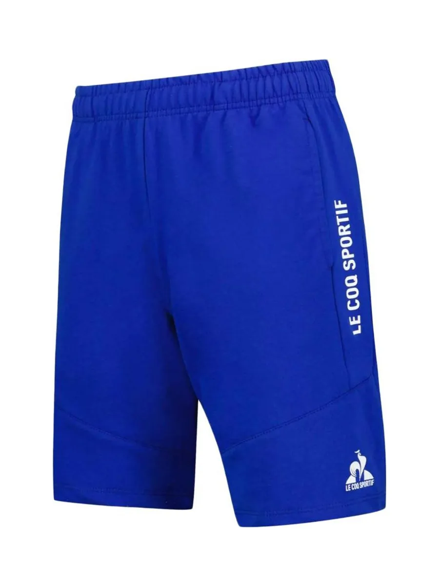 Short Bleu Garçon Le Coq Sportif Regular 2