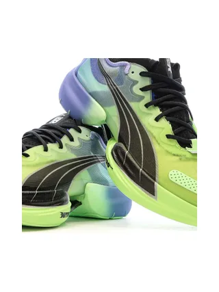 Chaussures de running Jaune/Bleu Femme Puma Fast Nitro 7