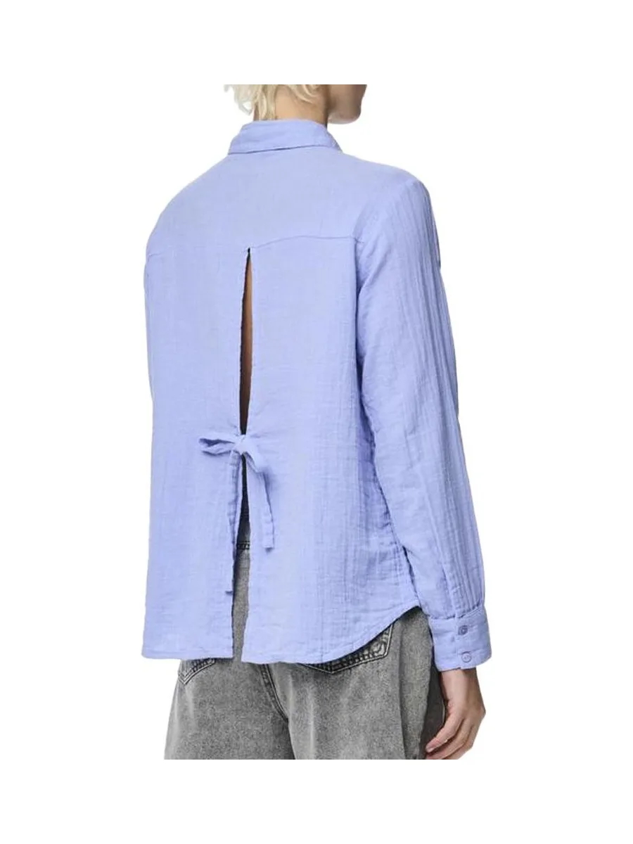 Chemise Bleu Femme Pieces Kappel 2