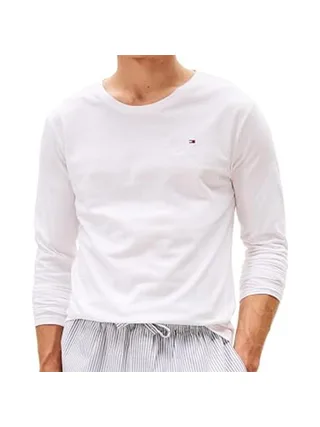 Lot de 3 T-Shirts manches longues Noir/Blanc/Gris Homme Tommy Hilfiger UM0UM03022 2