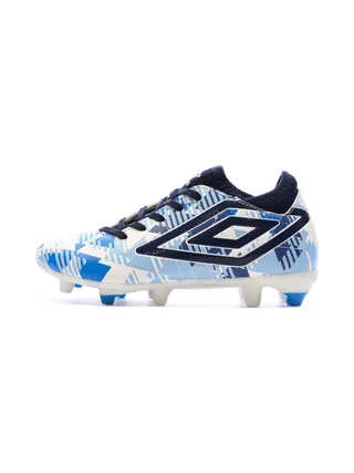 Chaussures de Football Bleu/Blanc Garçon Umbro For FG 1
