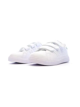 Baskets Blanches Garçon/Fille Adidas Advantage Base 2.0 6