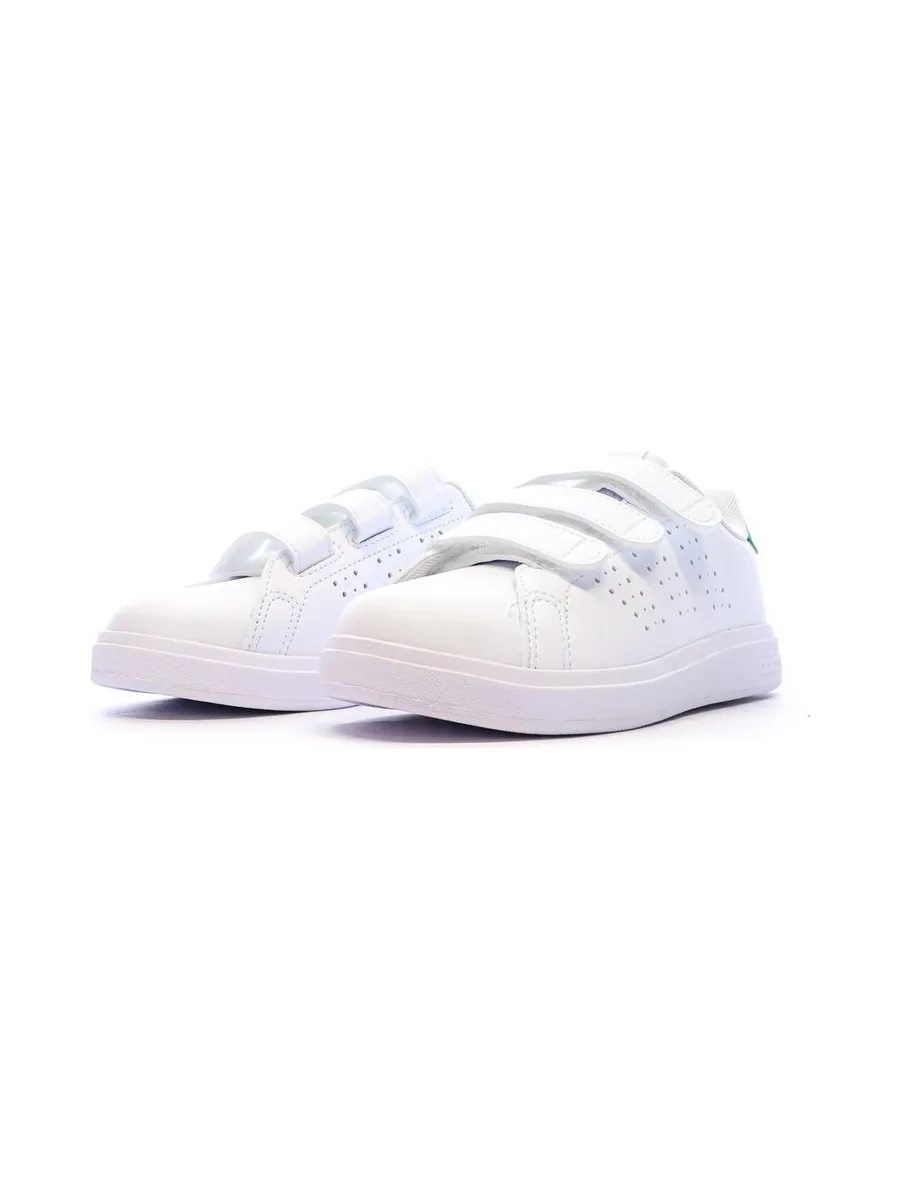 Baskets Blanches Garçon/Fille Adidas Advantage Base 2.0 7